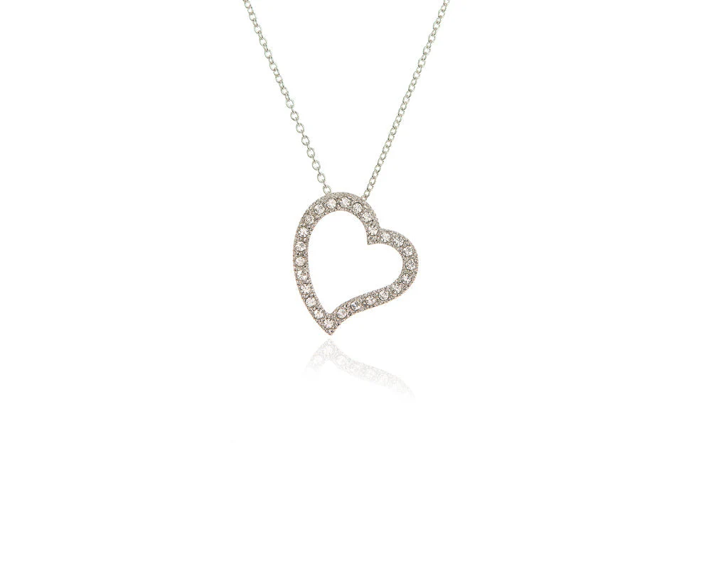Cachet London Hebe Silver Heart Pendant - Image 11