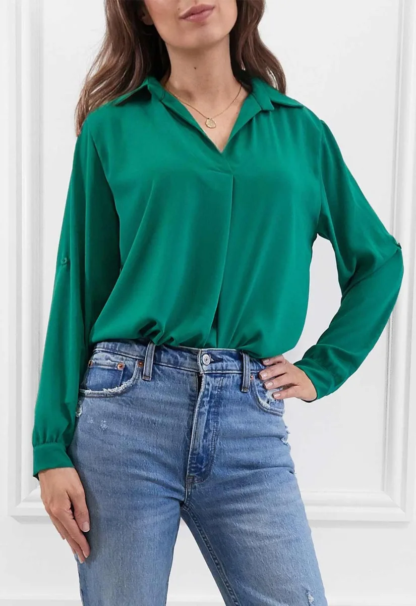 Honor Gold Green Geri Blouse - Image 6