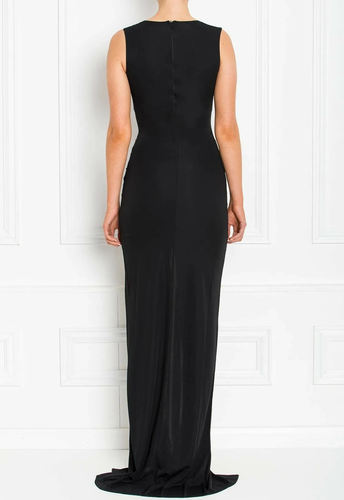 Honor Gold Jessica Sleeveless Maxi Dress in Black - Image 2