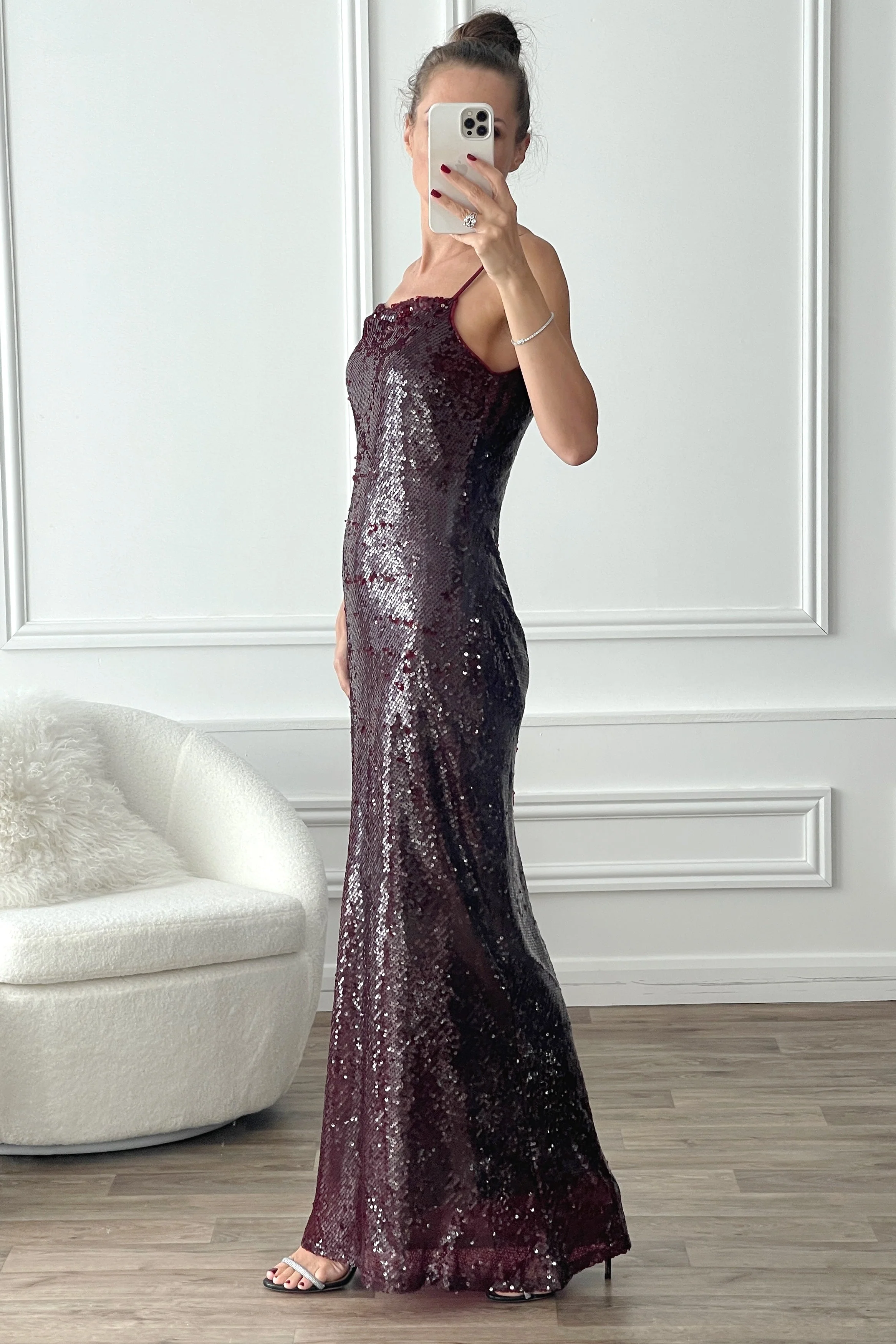 Honor Gold Berry Sara Maxi Dress - Image 6