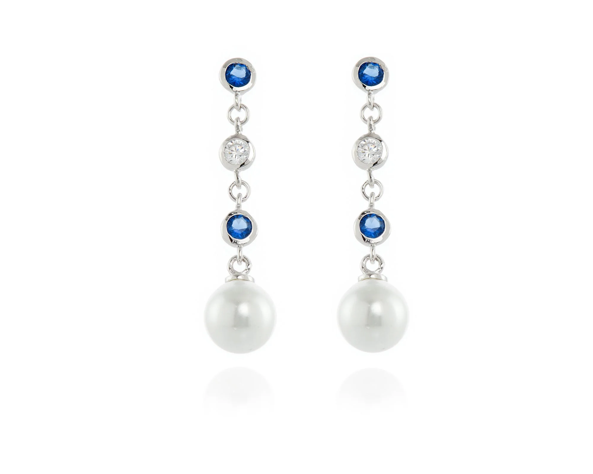 Cachet London Inge Silver Earrings