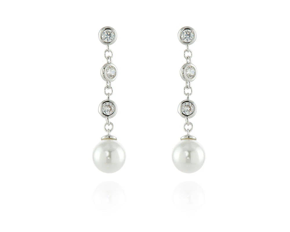 Cachet London Inge Silver Earrings - Image 4