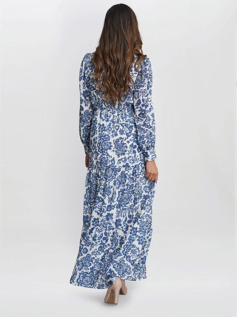 Gina Bacconi Jojo Long Sleeve Dress - Image 2