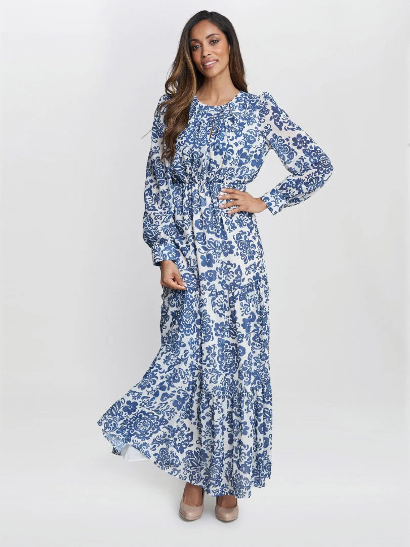 Gina Bacconi Jojo Long Sleeve Dress - Image 4