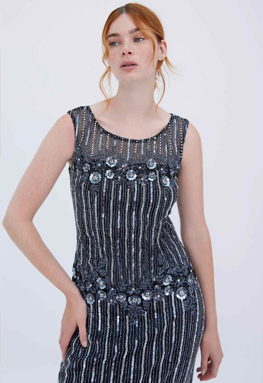 Raishma Couture Black Kara Dress - Image 3