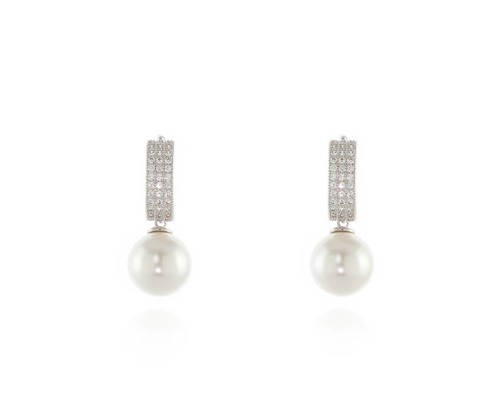 Cachet London Kiku Silver Earrings - Image 10