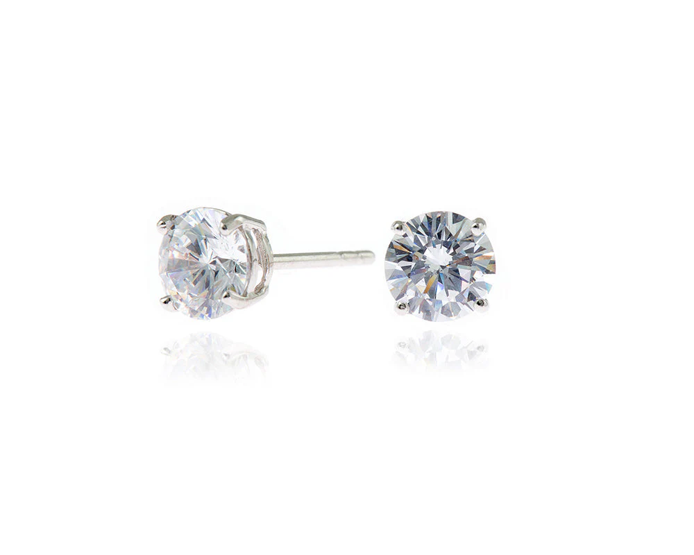 Cachet London Lana 6mm Sterling Silver Earrings - Image 11