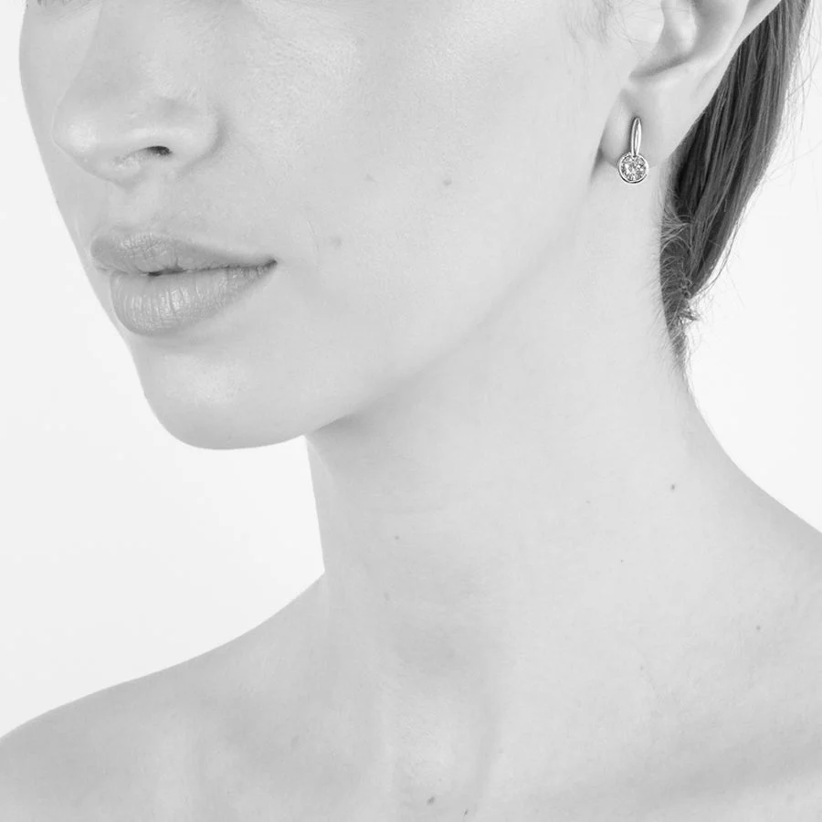 Cachet London Lara Simple Stud Gold Earrings - Image 2