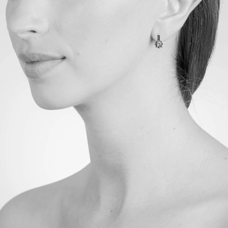 Cachet London Lark Silver Earrings - Image 3