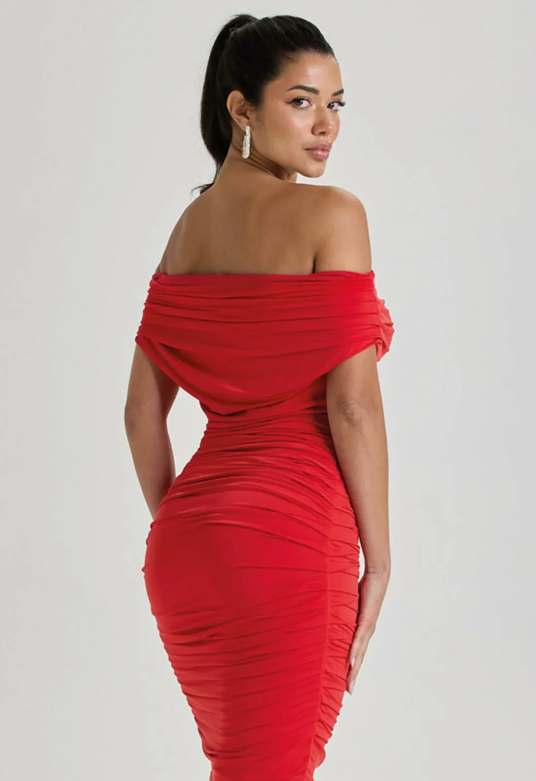 LBD Collection Red Olivia Dress