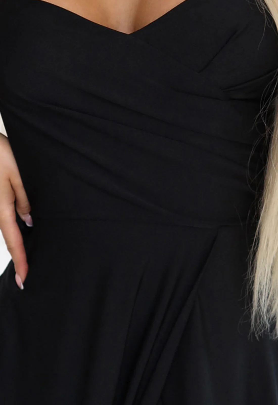 LBD Exclusive Black Diana Maxi Dress - Image 7