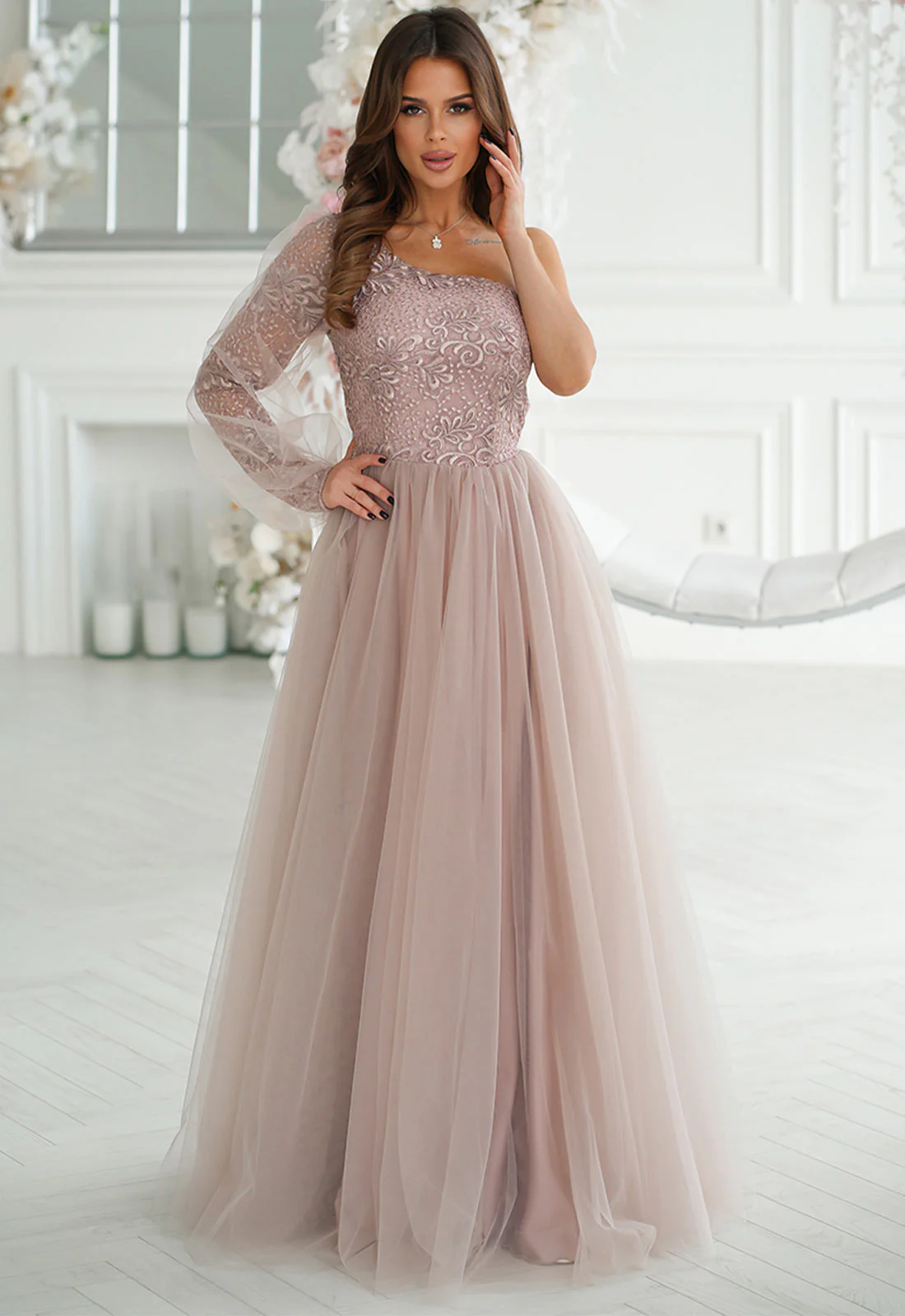 LBD Exclusive Blush Blair Prom Dress - Image 10