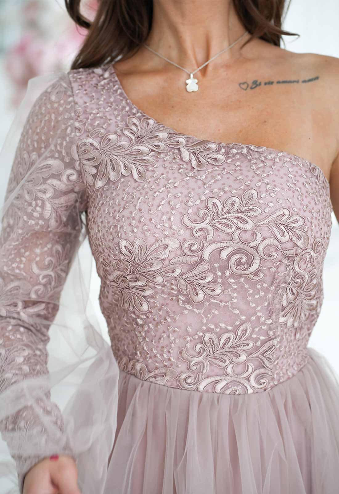 LBD Exclusive Blush Blair Prom Dress - Image 3