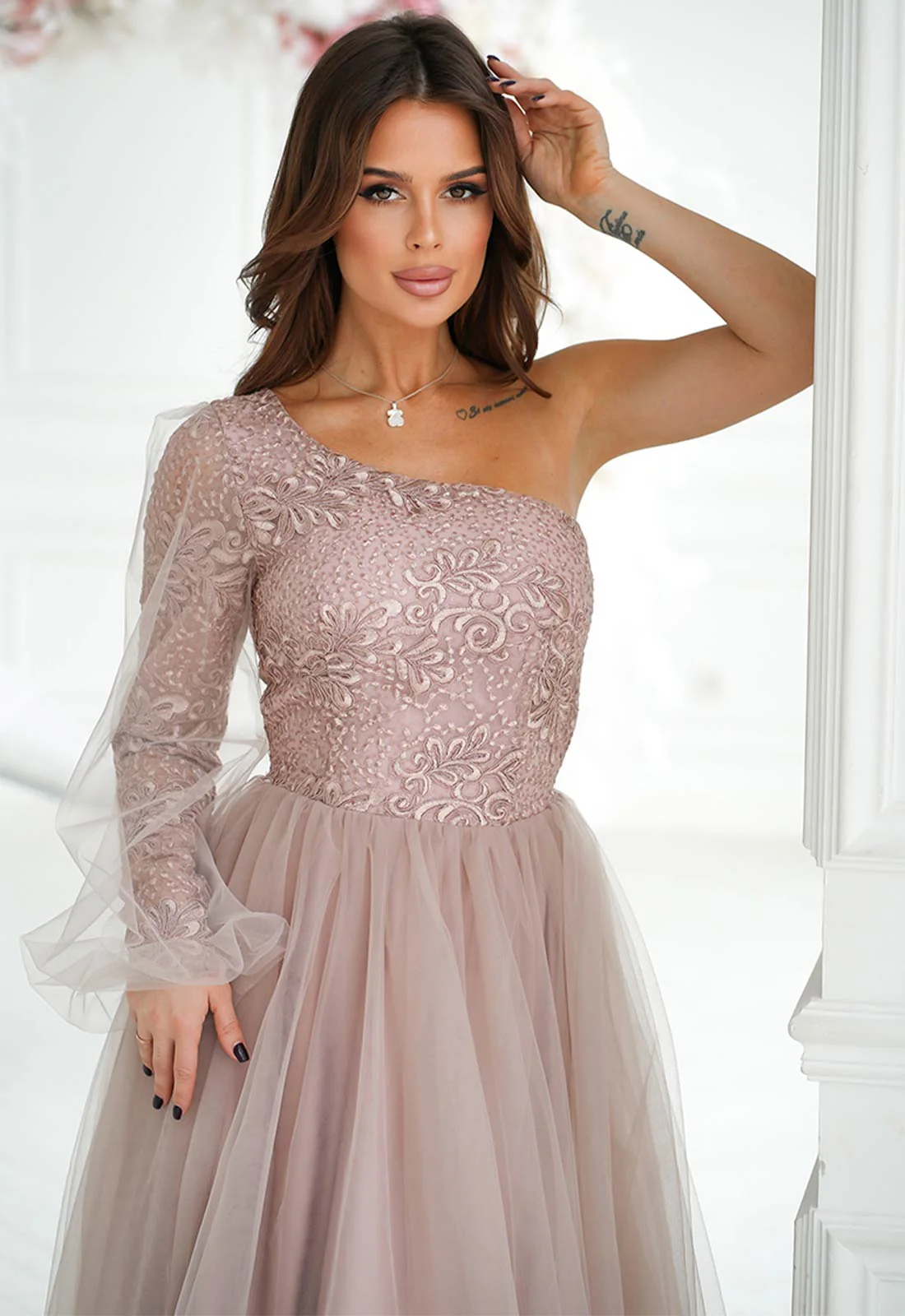LBD Exclusive Blush Blair Prom Dress - Image 6