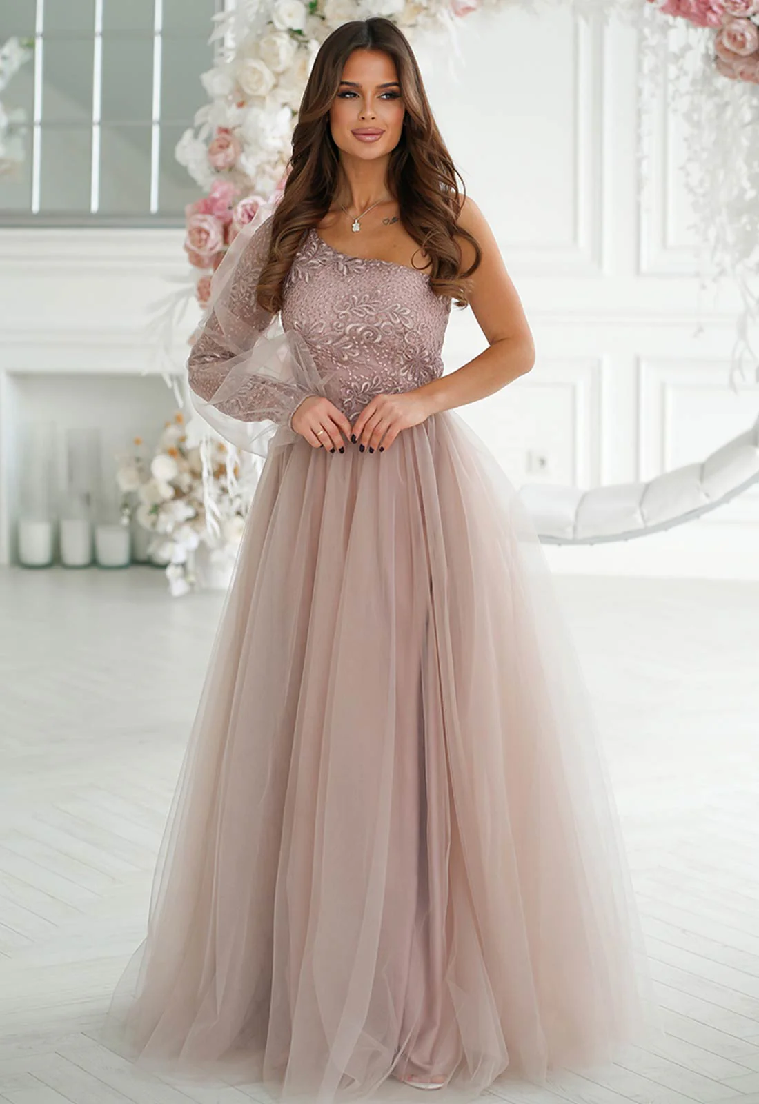 LBD Exclusive Blush Blair Prom Dress - Image 8