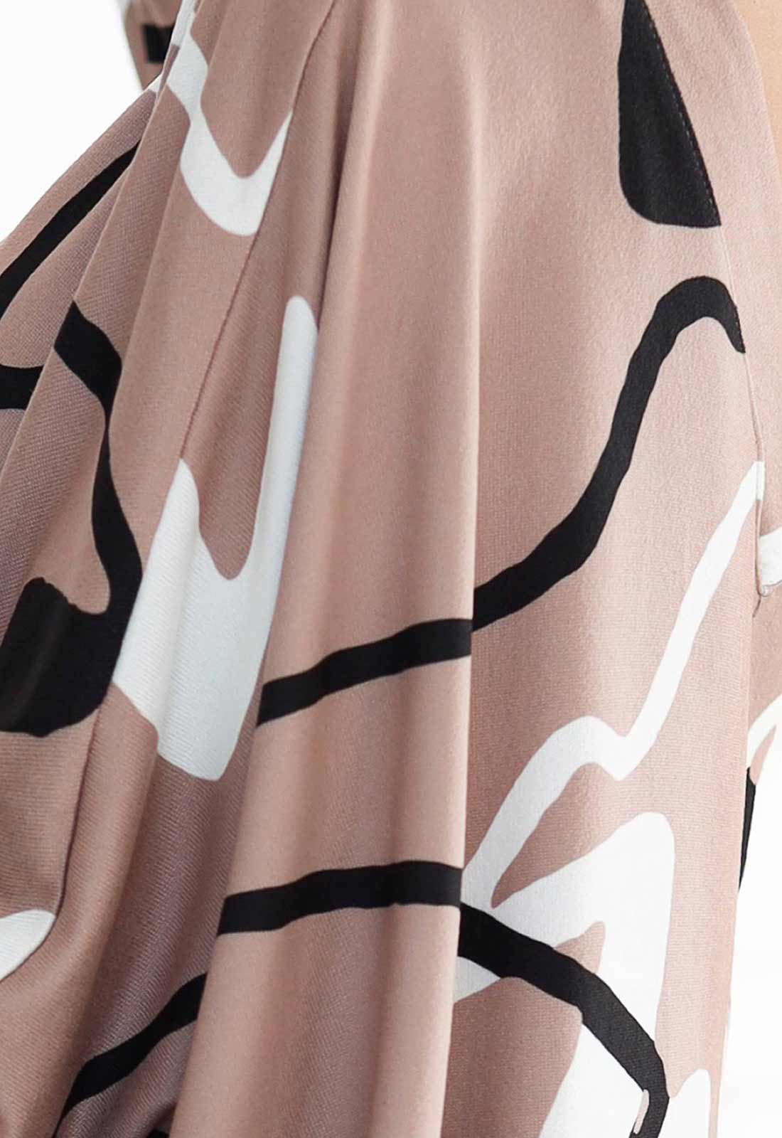 LBD Exclusive Print Design Ella Jumper Dress - Image 6
