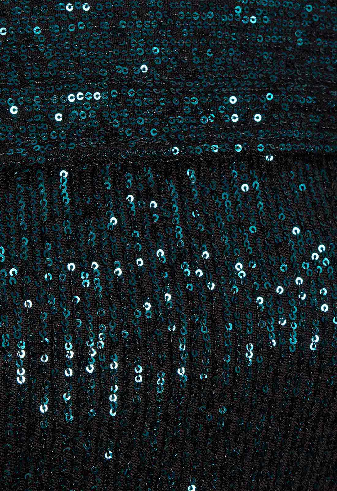 Little Black Dress Green Annabel Party Dress - Image 3