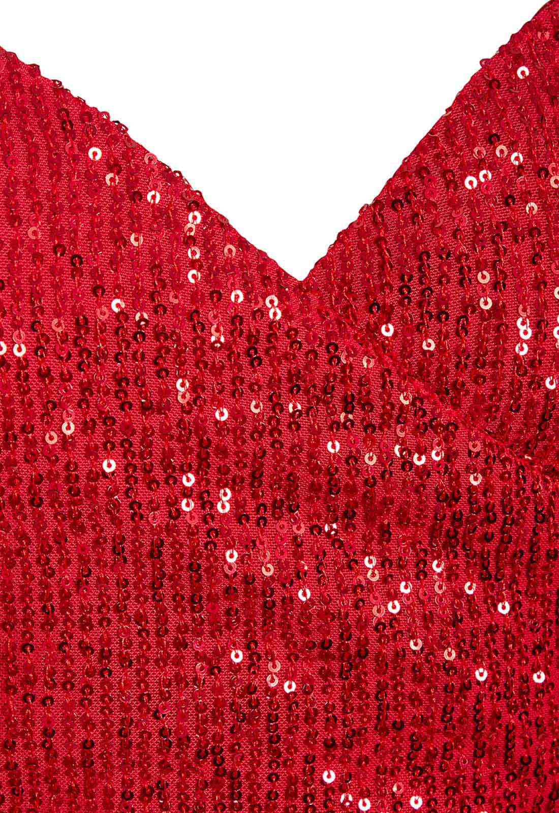 Little Black Dress Red Ruby Cocktail Dress - Image 5