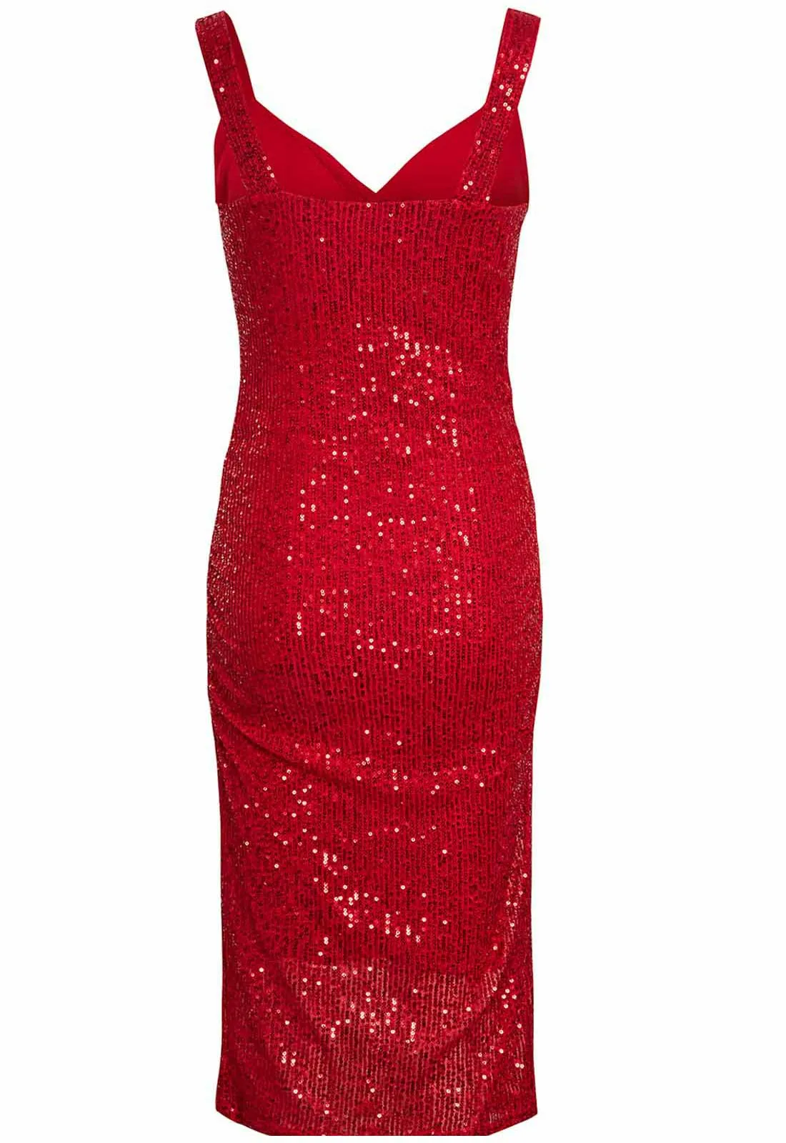 Little Black Dress Red Ruby Cocktail Dress - Image 6