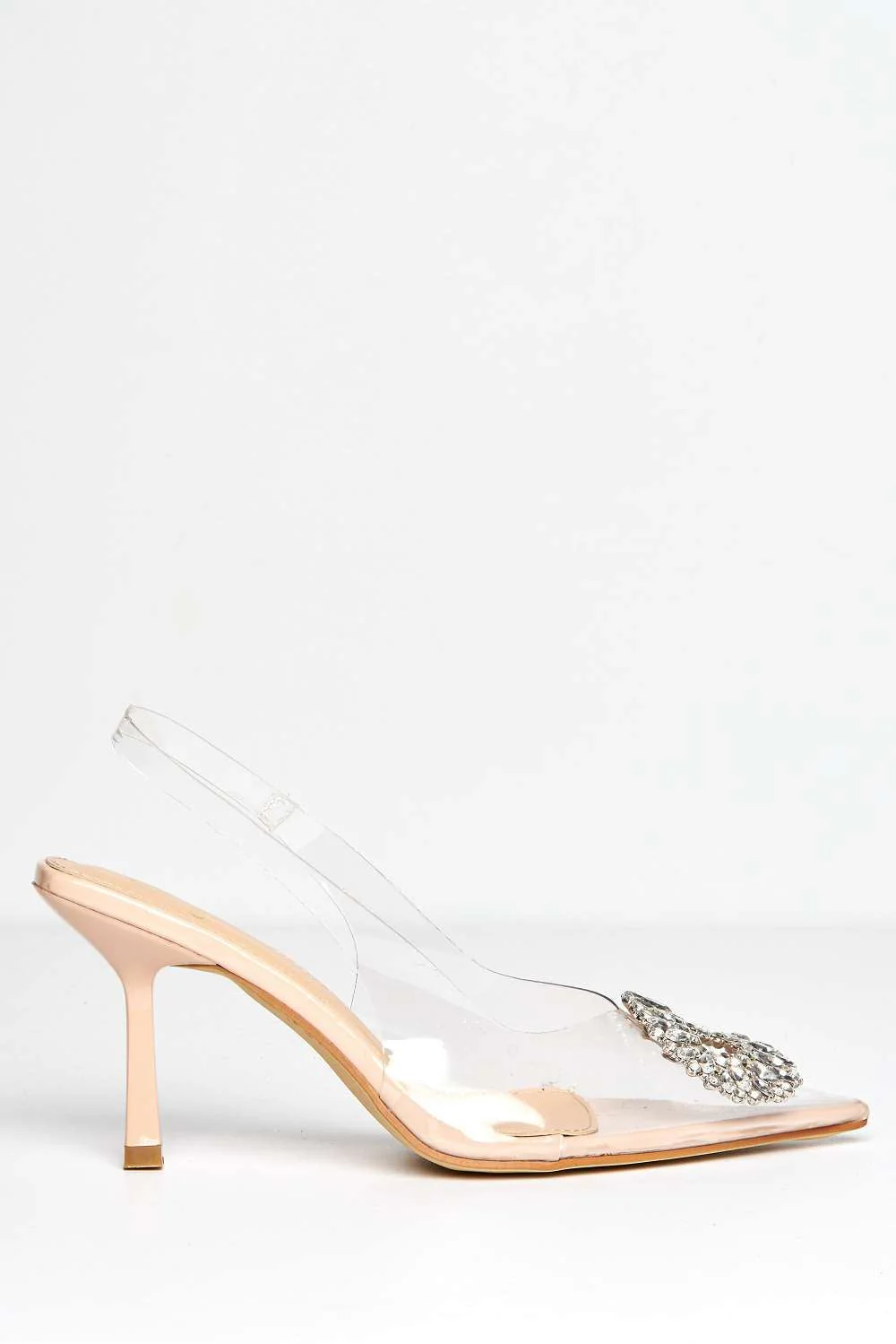 Miss Diva Nude Lolya Court Shoe - Image 5