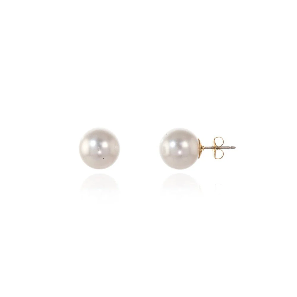 Cachet London Mac 12 White Pearl Earrings