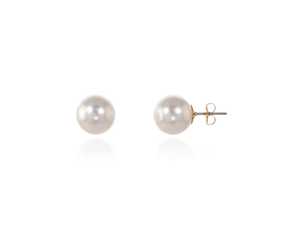 Cachet London Mac 12 White Pearl Earrings - Image 11