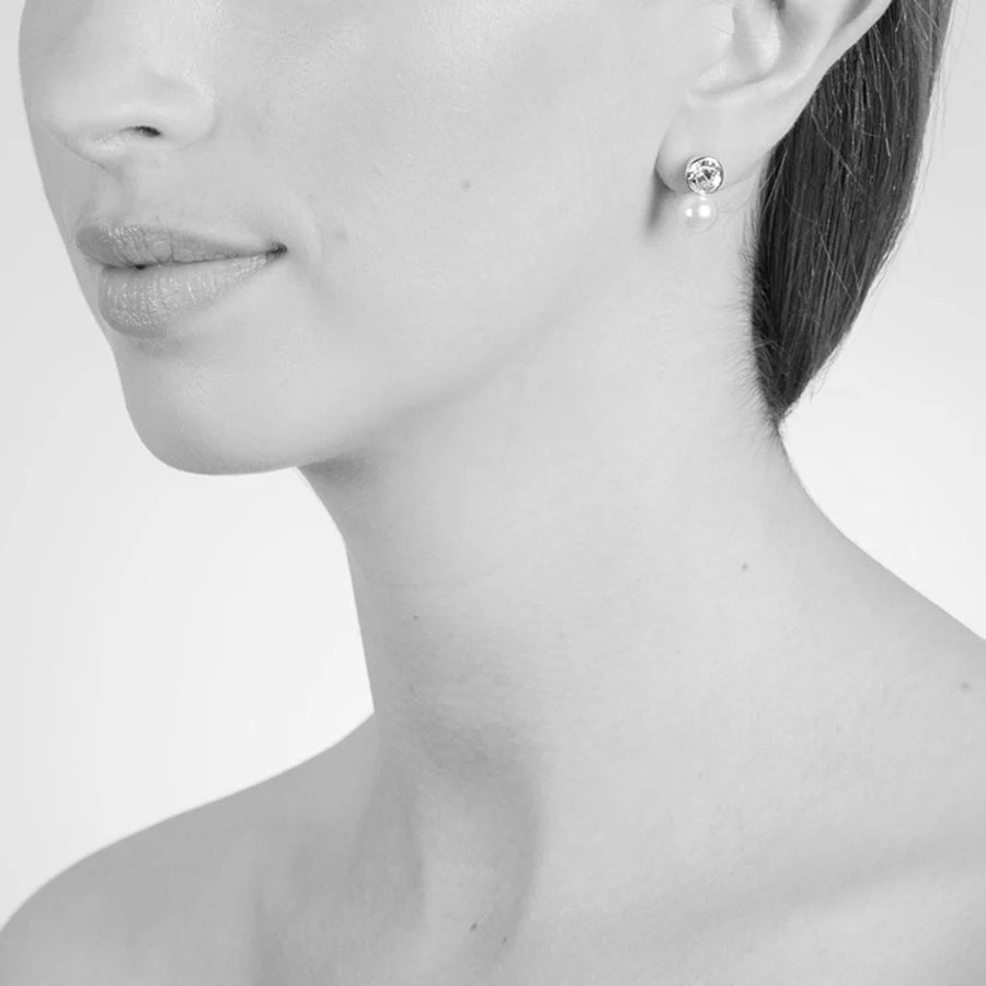 Cachet London Mimi Silver Post Earrings - Image 4