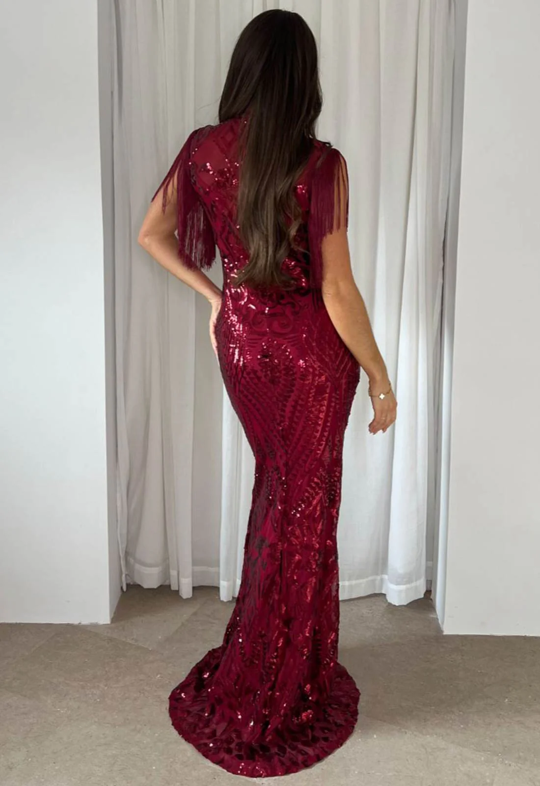 Nazz Collection Berry Magic Maxi Dress - Image 2