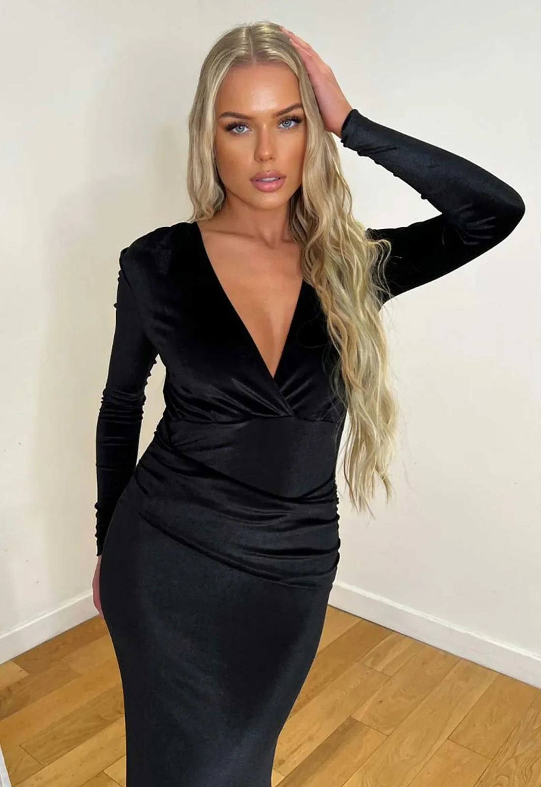 Nazz Collection Black Chanelle Maxi Dress - Image 2