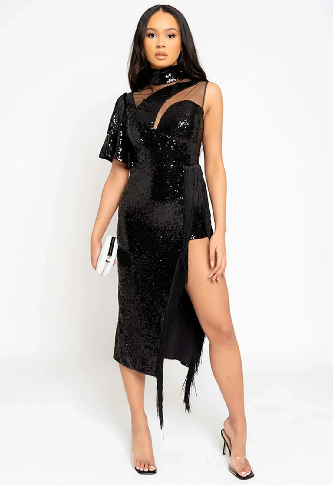 Nazz Collection Black Soulmate Party Dress - Image 6