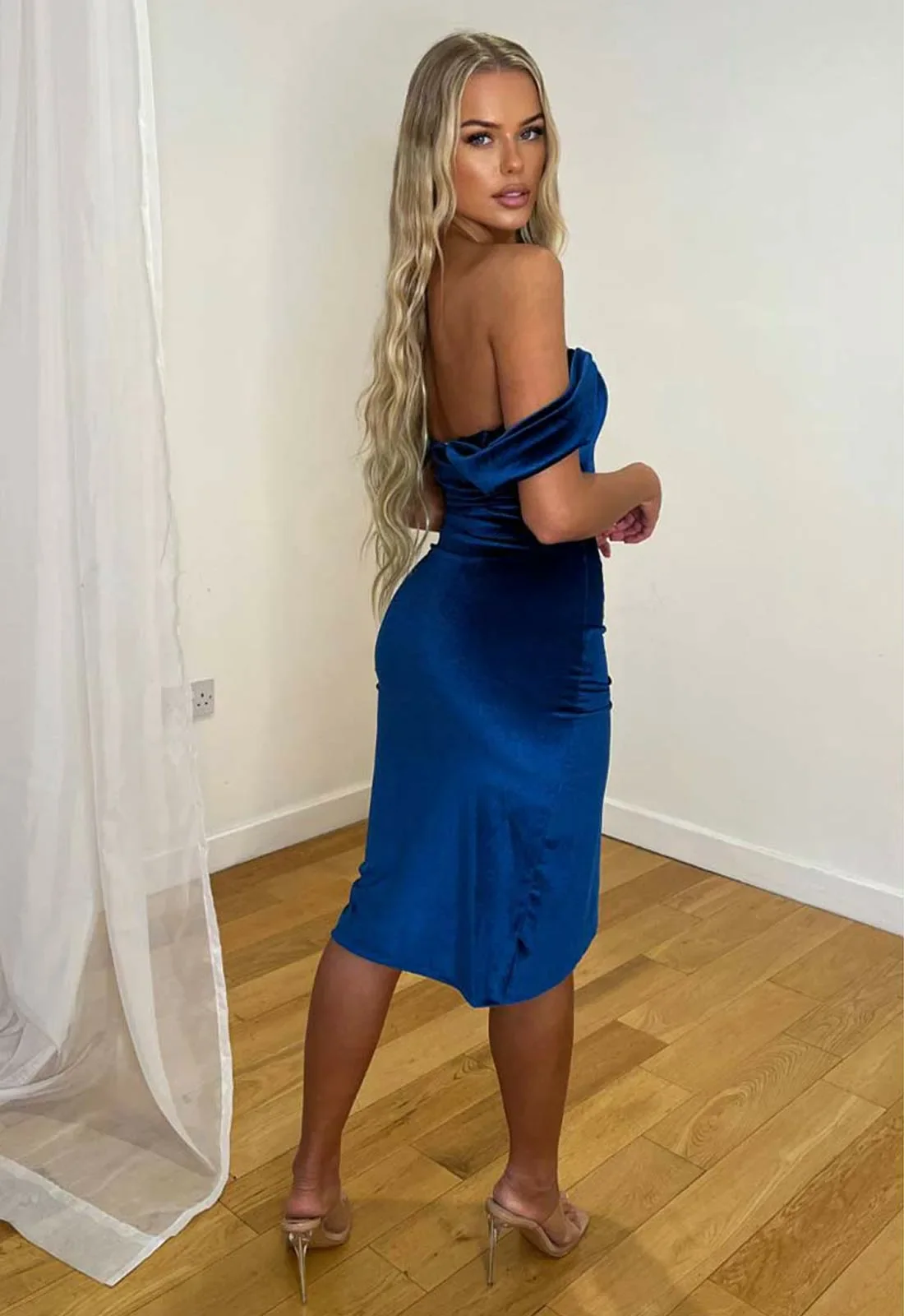 Nazz Collection Blue Lori Dress - Image 2
