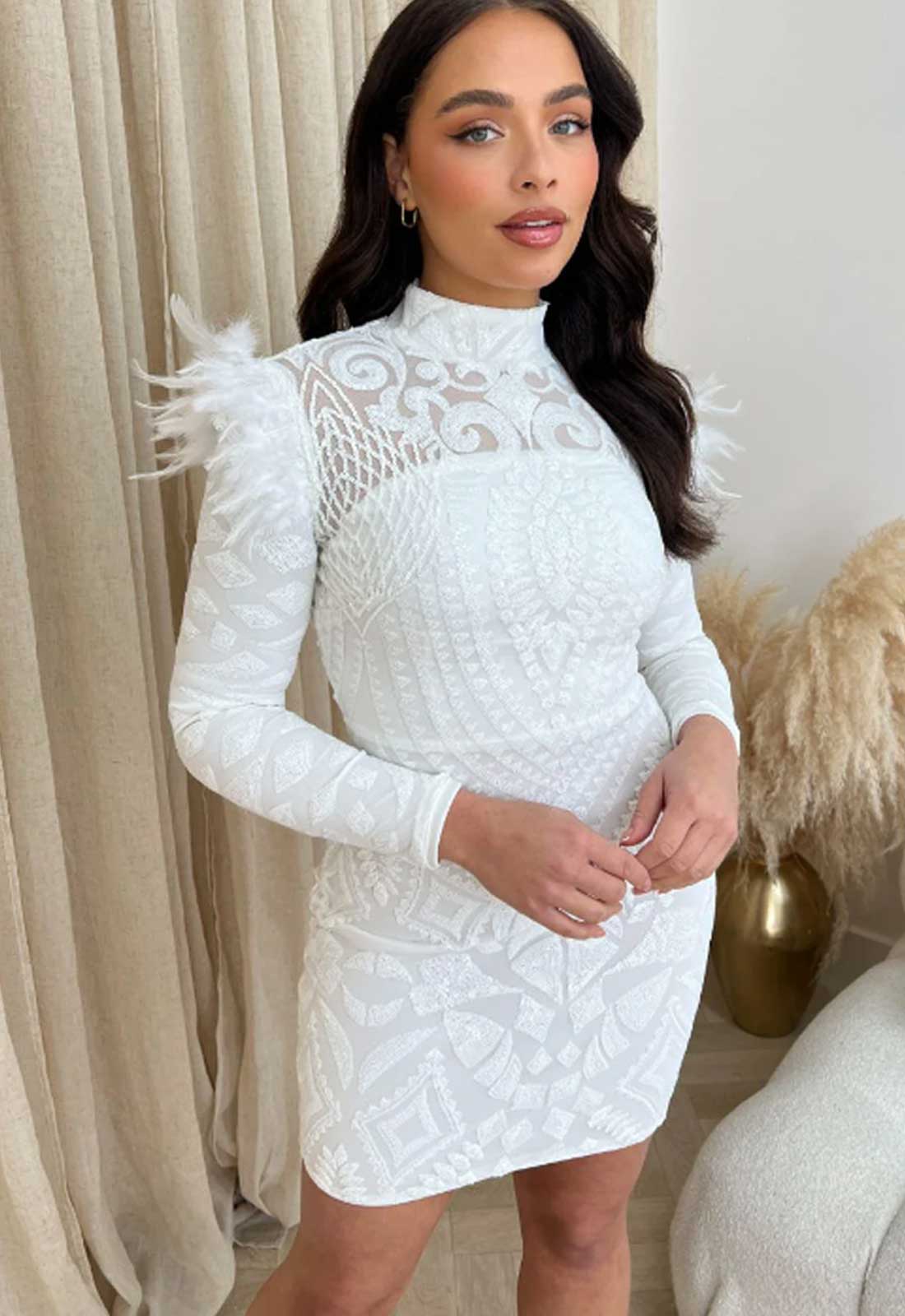 Nazz Collection White Guilty Party Dress - Image 5