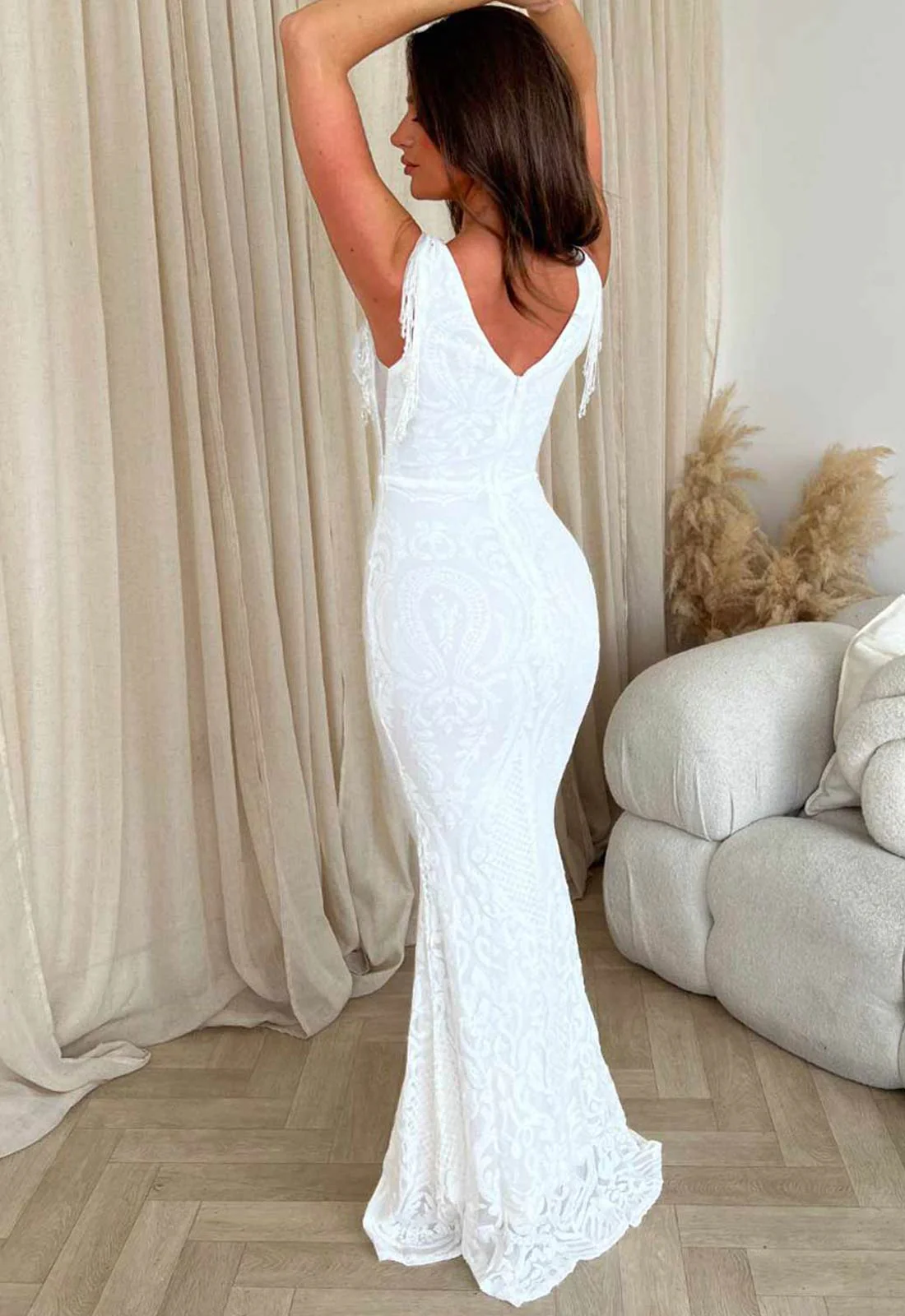 Nazz Collection White Mesmerised Maxi Dress - Image 2