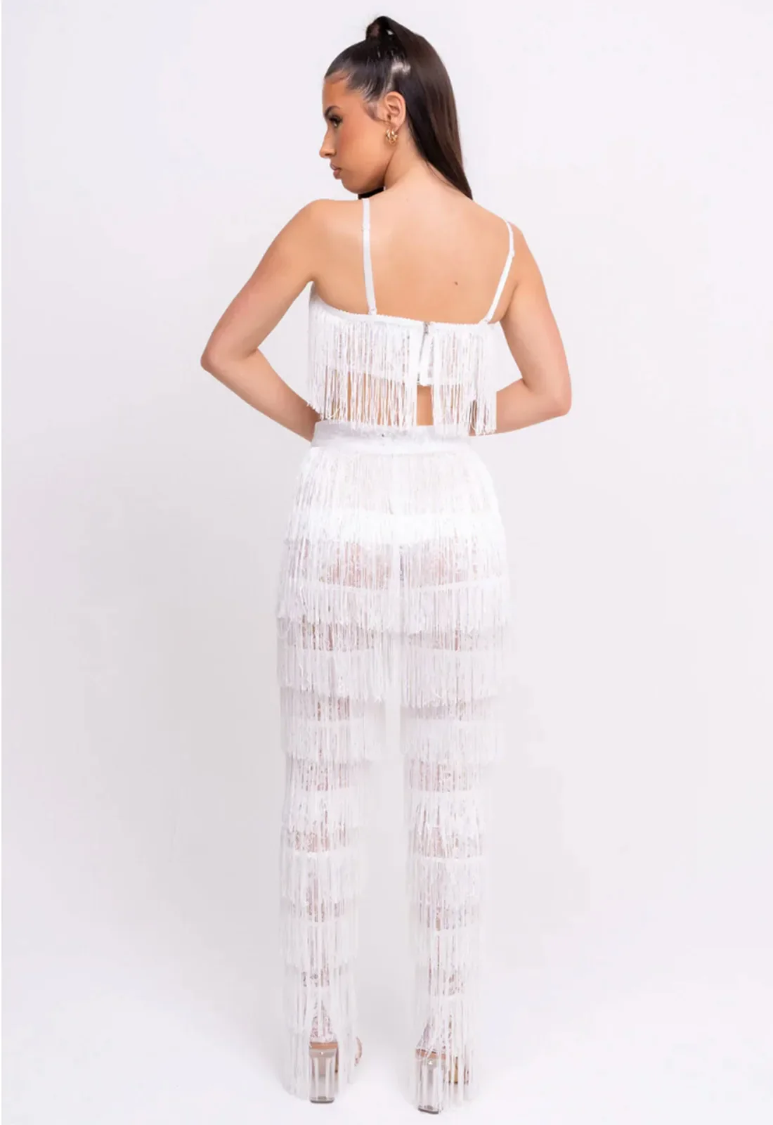 Nazz White Senorita Co-ord - Image 5