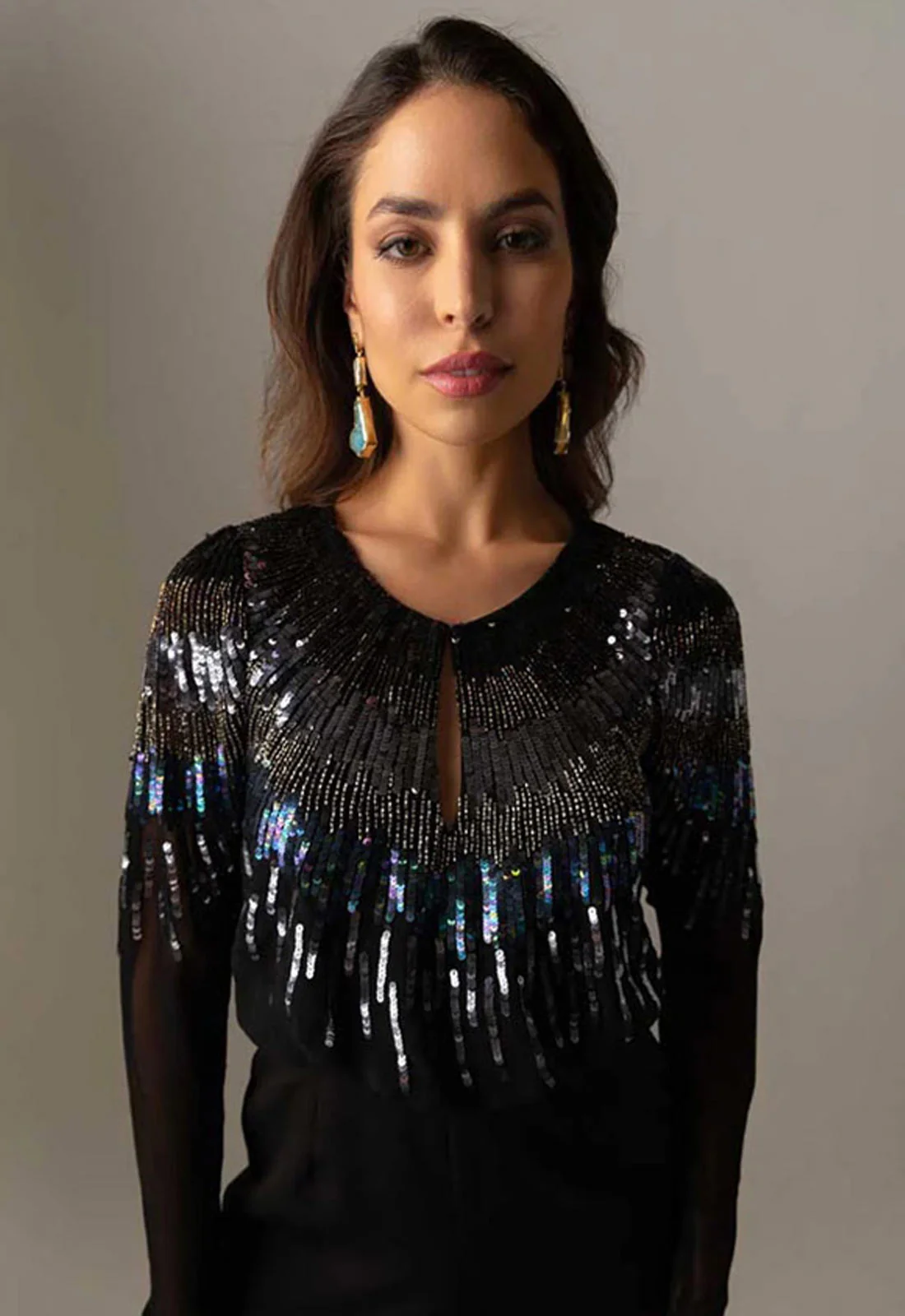 Raishma Couture Black Nerissa Jumpsuit - Image 2