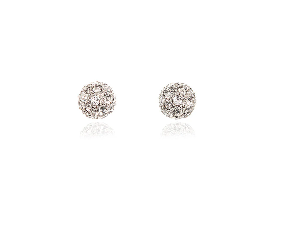 Cachet London Pom Pom Silver Earrings - Image 12