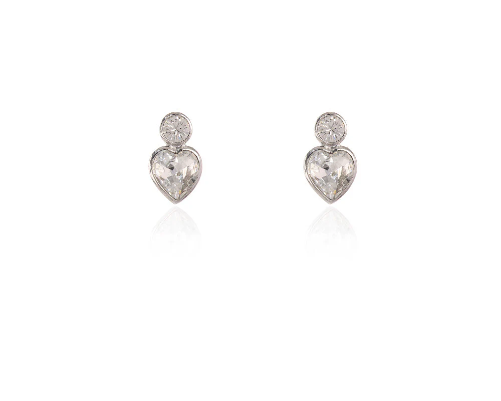 Cachet London Posy Simple Silver Earrings - Image 11