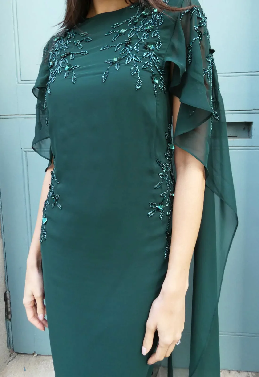 Raishma Couture Green Bella Dress - Image 4