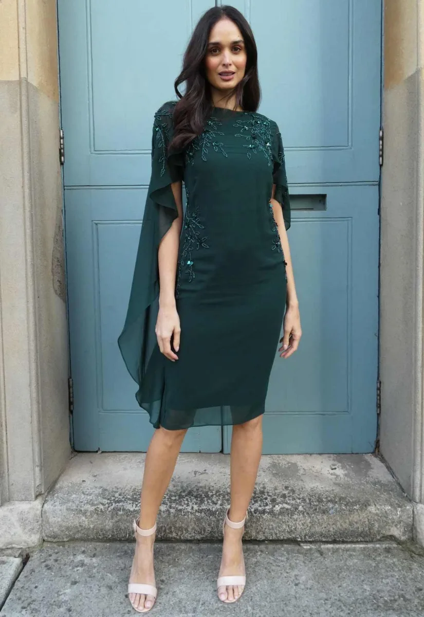 Raishma Couture Green Bella Dress - Image 8