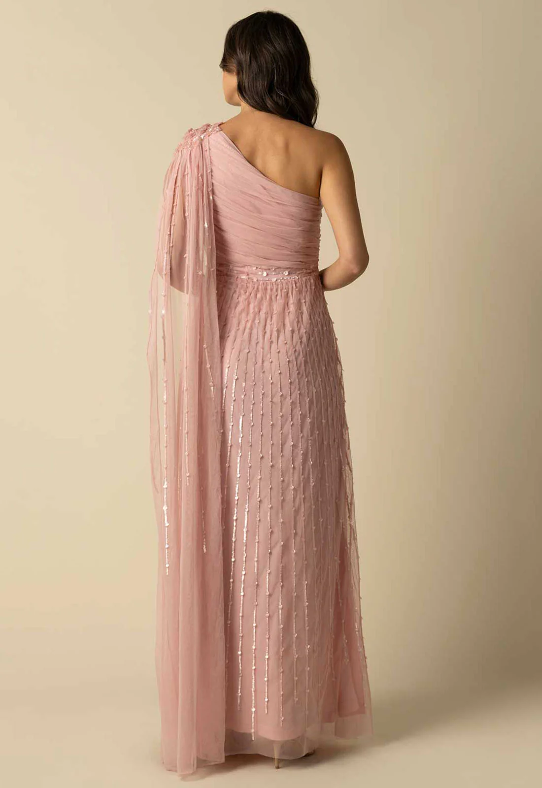 Raishma Couture Pink Florence Maxi Dress - Image 3