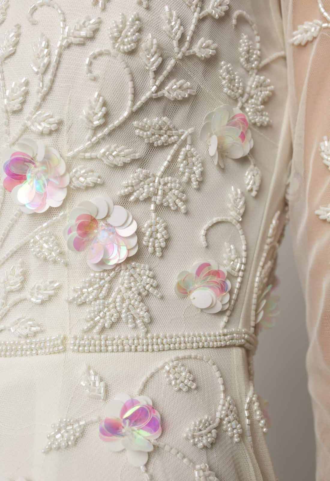 Raishma Ivory Ivy Floral Maxi Dress - Image 6