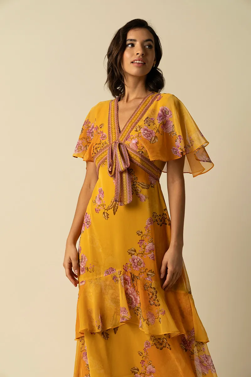 Raishma Studio Katie Yellow Dress - Image 3