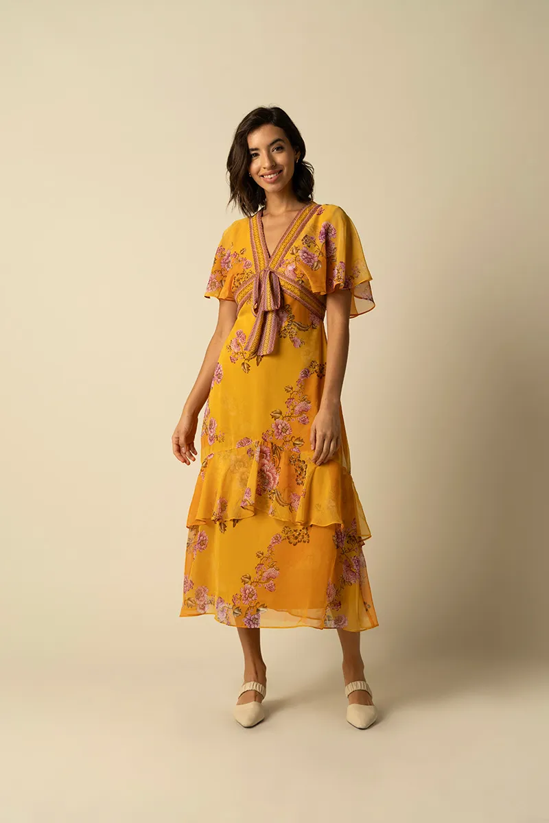 Raishma Studio Katie Yellow Dress - Image 4