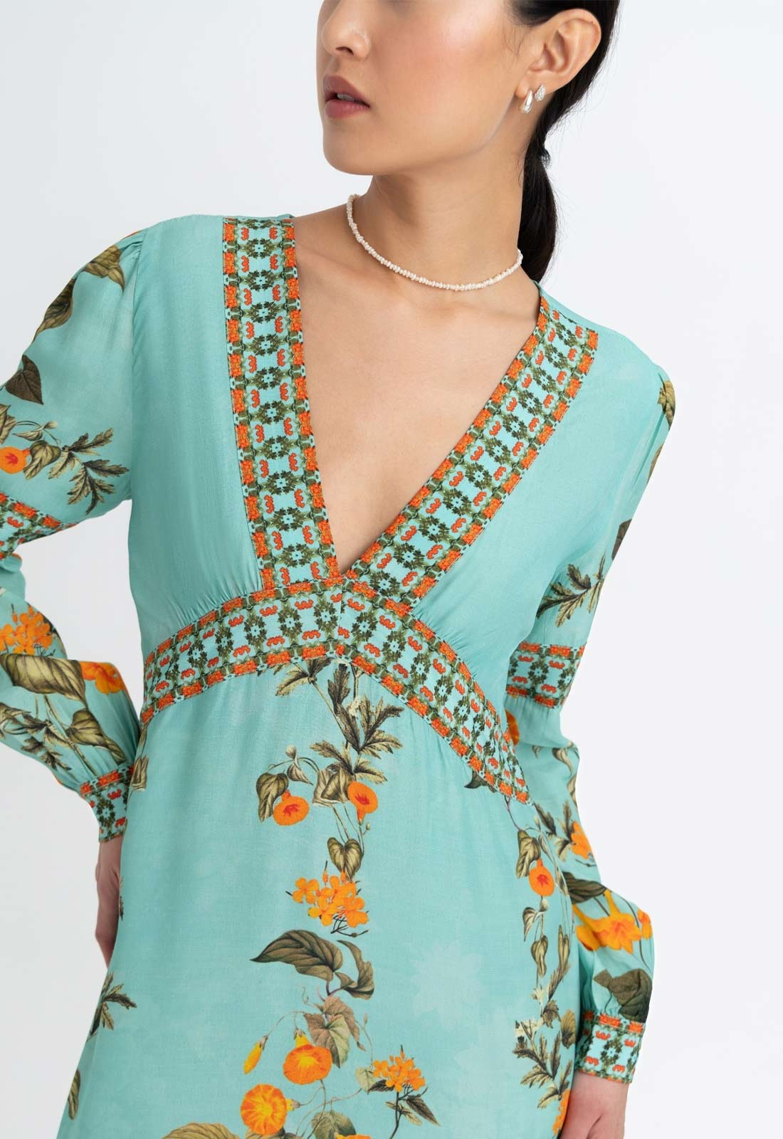 Raishma Studio Blue Elsa Blue Dress - Image 2
