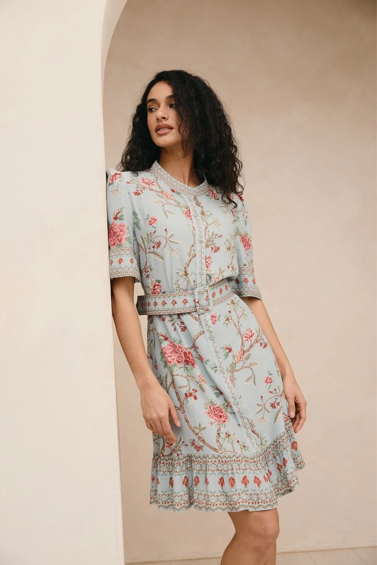 Raishma Studio Blue Everly Blue Dress - Image 2
