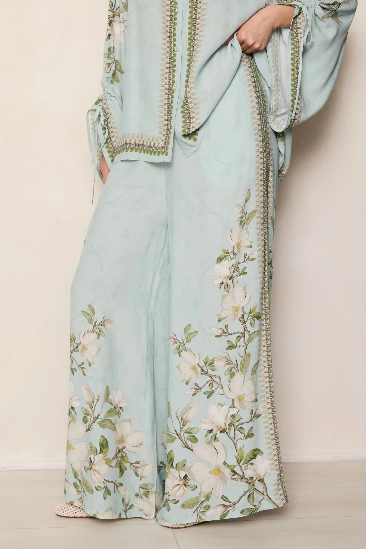 Raishma Studio Blue Hilda Blue Trousers