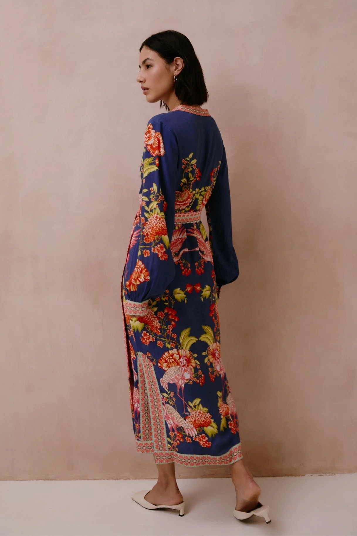 Raishma Studio Blue Kaitlyn Blue Dress - Image 3