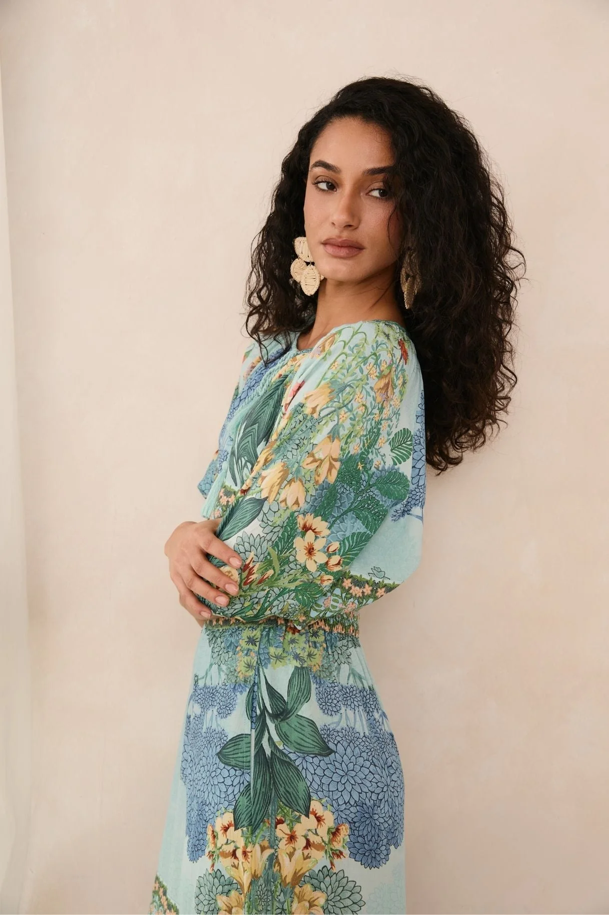 Raishma Studio Blue Tracy Shirt - Image 2