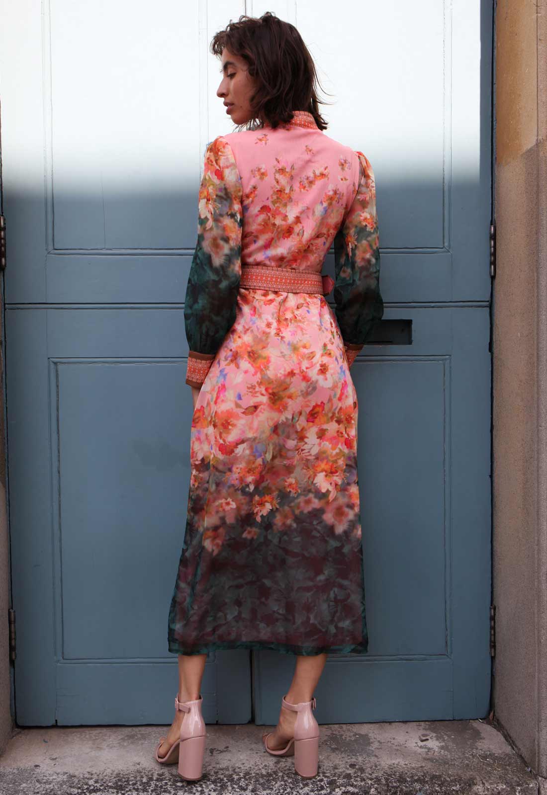 Raishma Studio Coral Freya Print Dress - Image 3