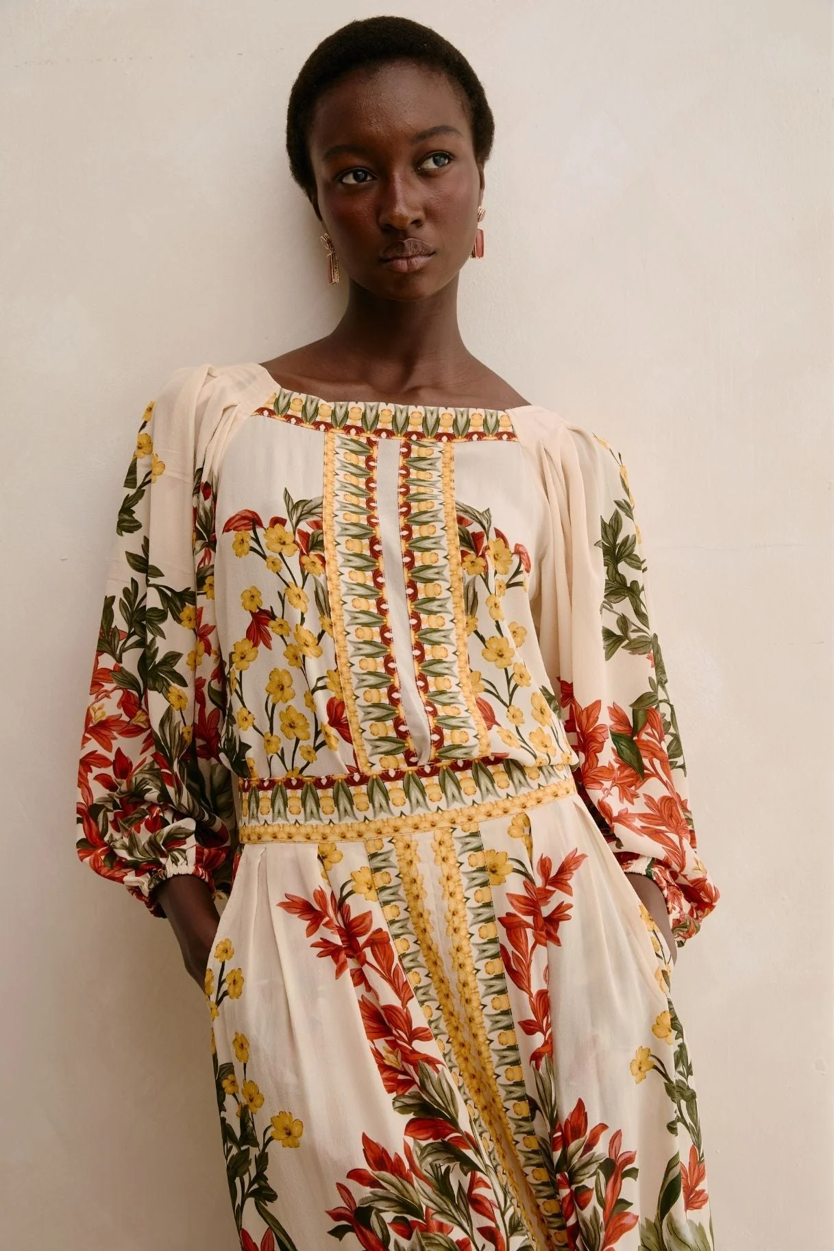 Raishma Studio Cream Crystal Shirt